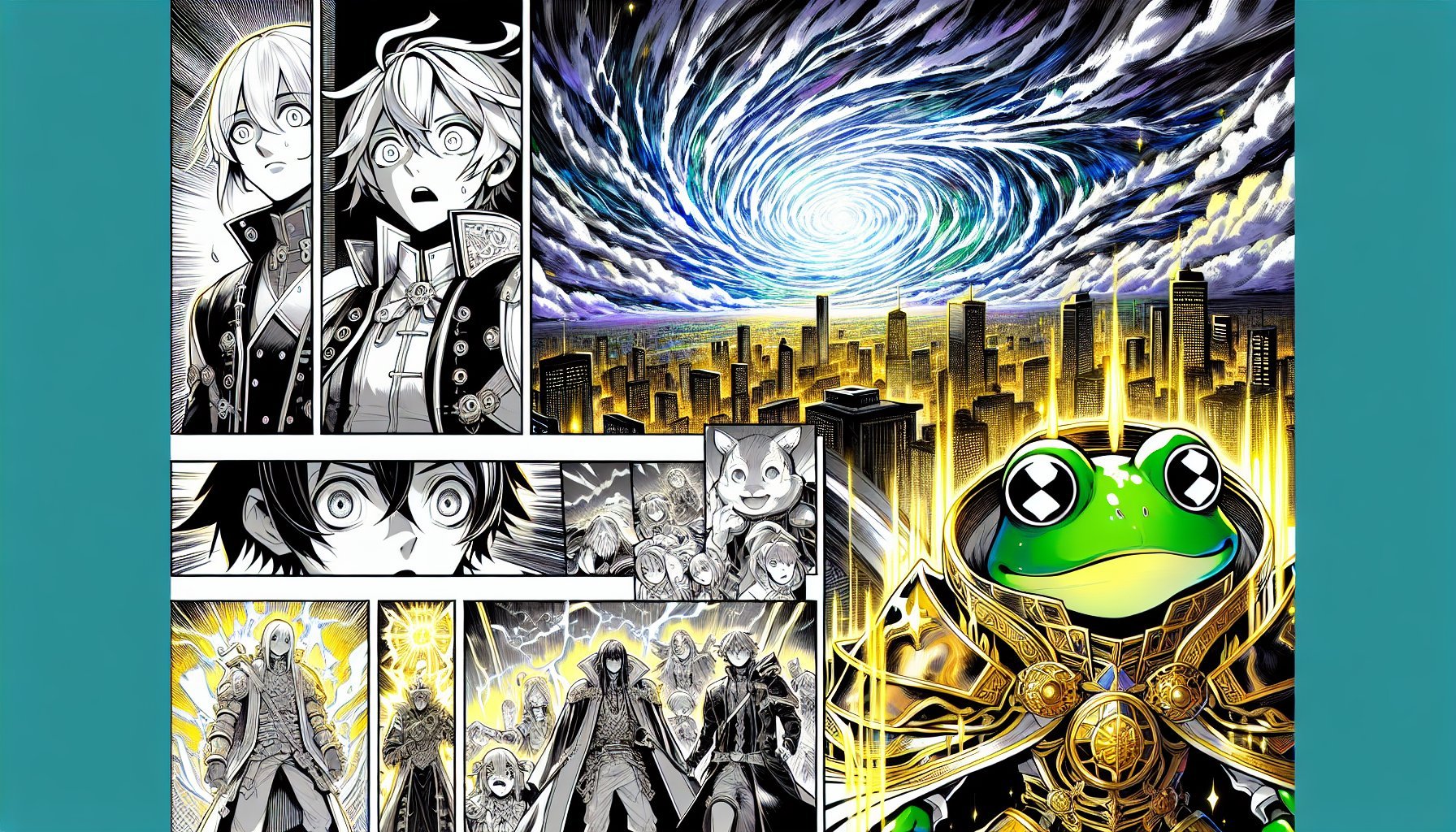 Manga page - The Chainrealm awakens